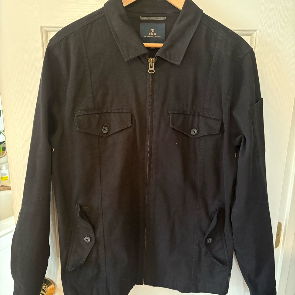 Roark Men’s Black Military Field Jacket